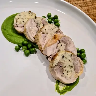 Elegant catering table setup for a Nashville event by Chef Mollie