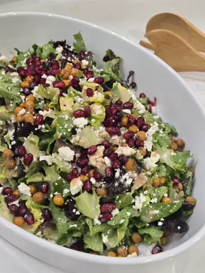 Roasted butternut squash with miso-tahini glaze and toasted sesame — seasonal dish by Chef Mollie